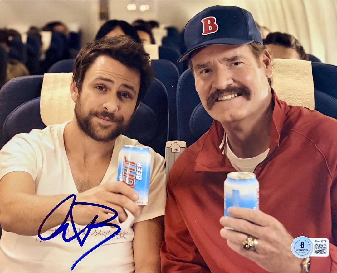 Charlie Day signed 8x10 Beckett (It's Always Sunny in Philadelphia) - Beckett COA